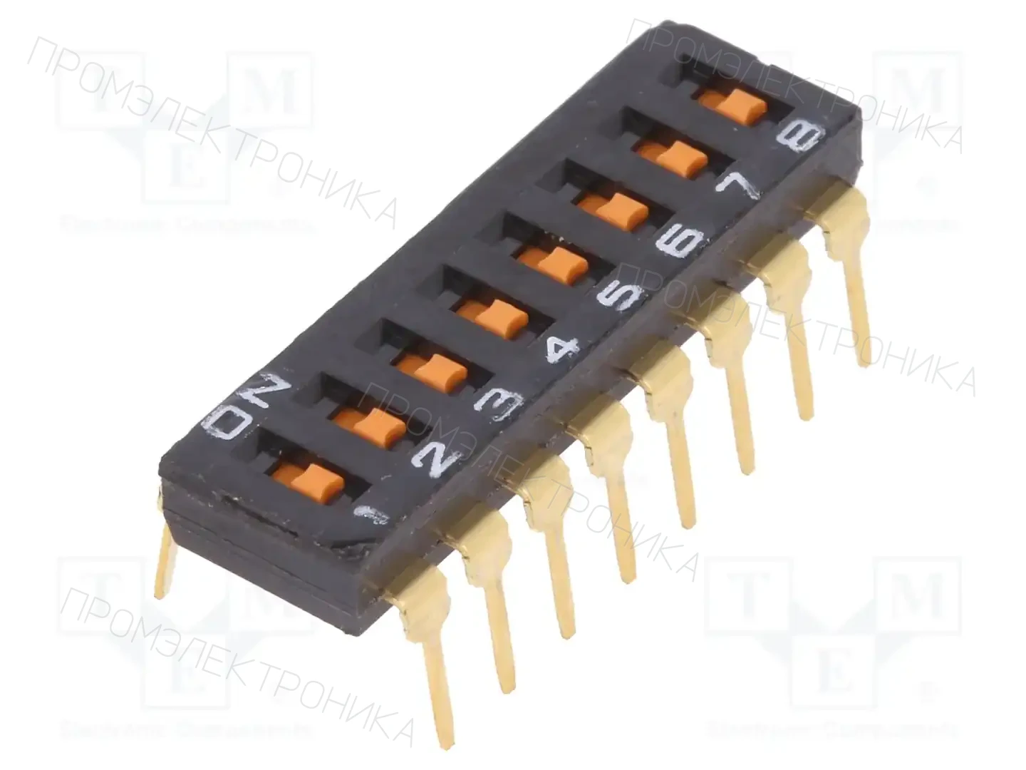 OMRON Electronic Components A6T-8101 — Переключатели типа Dip-Switch