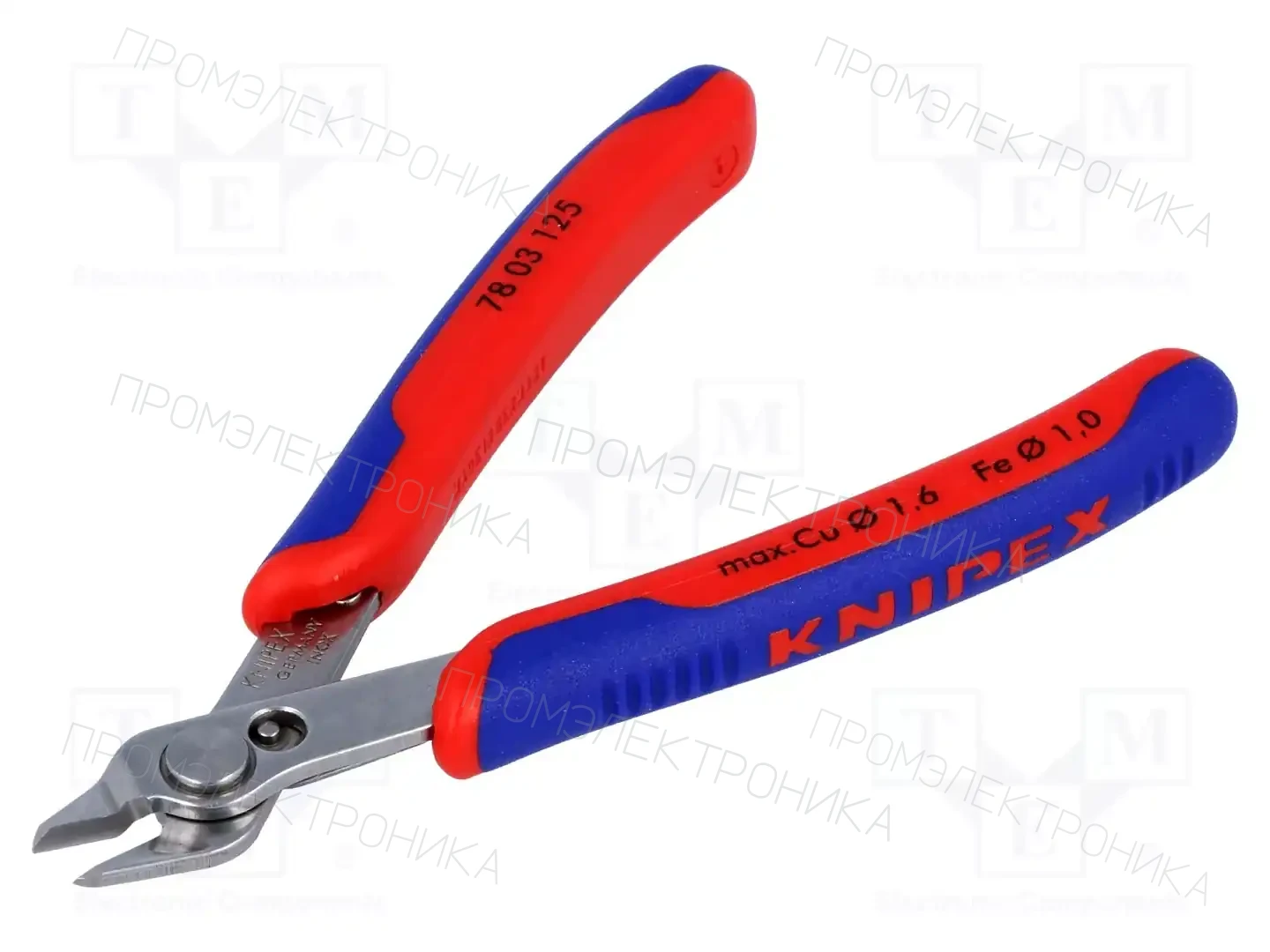 KNIPEX 78 03 125 — Клещи-кусачки для резки