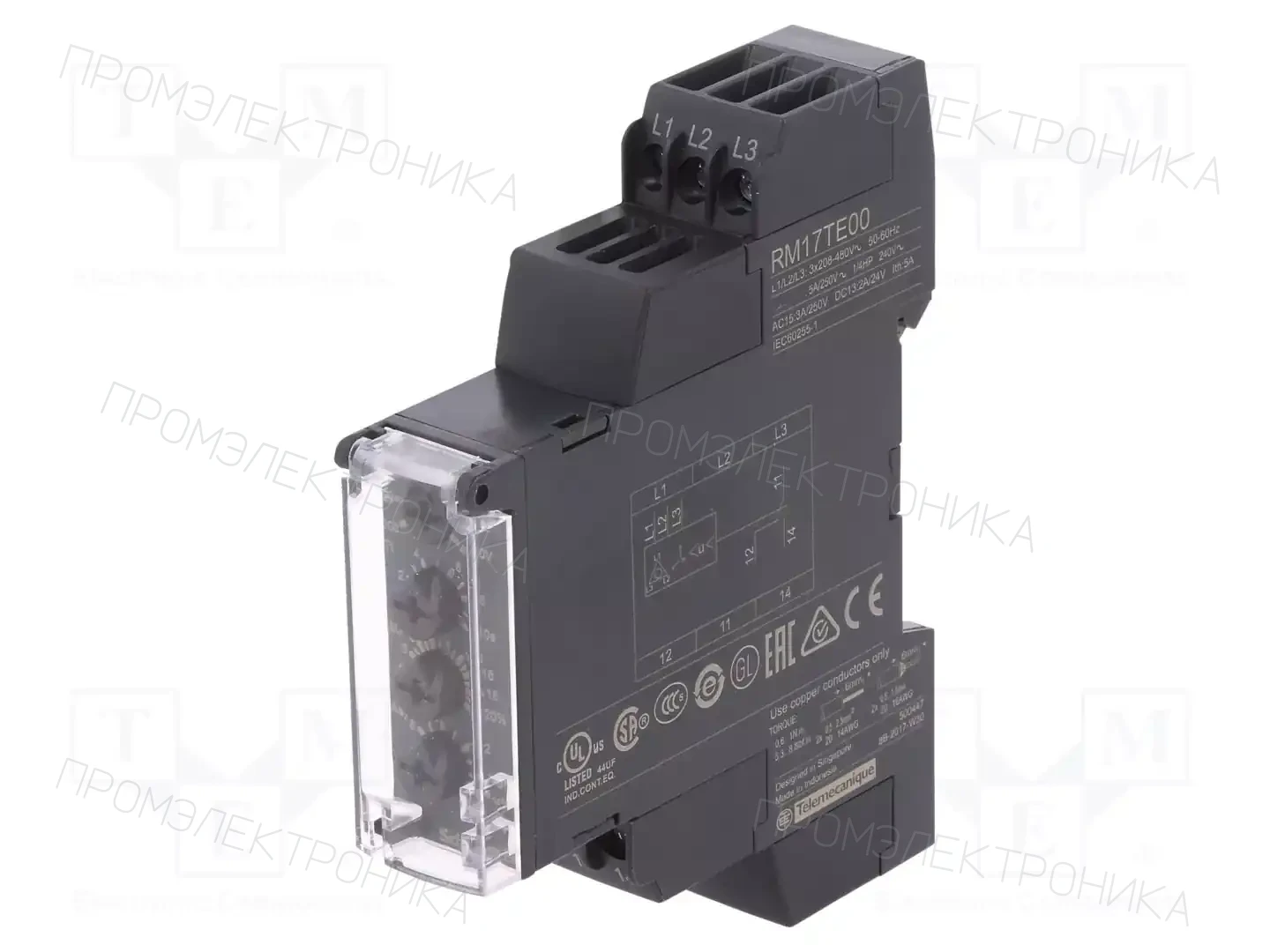 SCHNEIDER ELECTRIC RM17TE00 — Контрольные реле