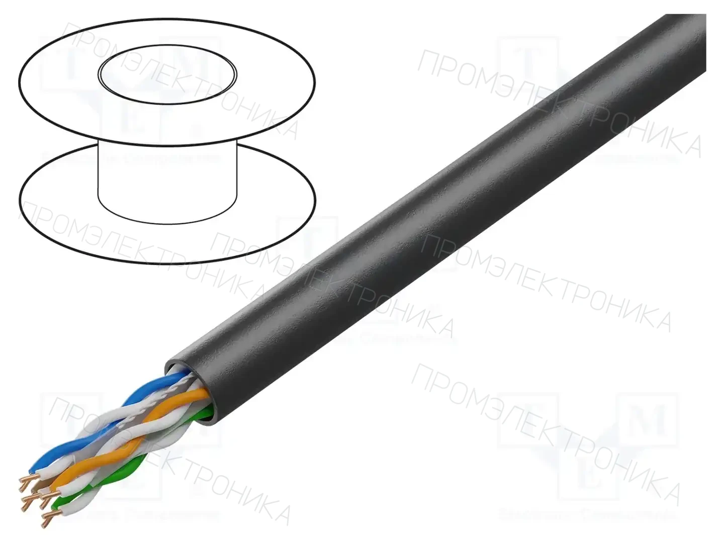 LANBERG LCU6-10CC-0305-BK — Провода телекоммуникационные