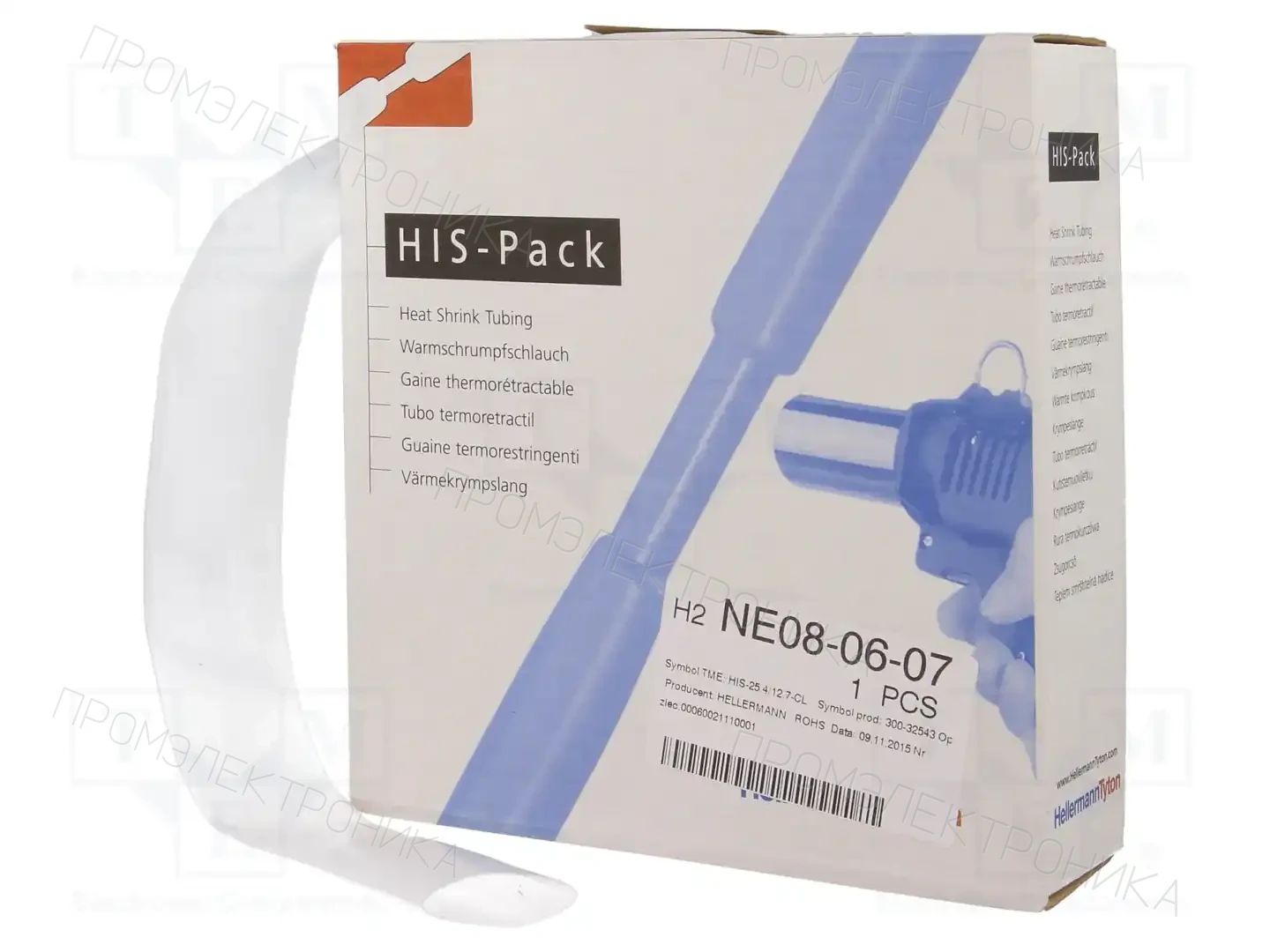 HELLERMANNTYTON 300-32543 — Трубки термоусадочные