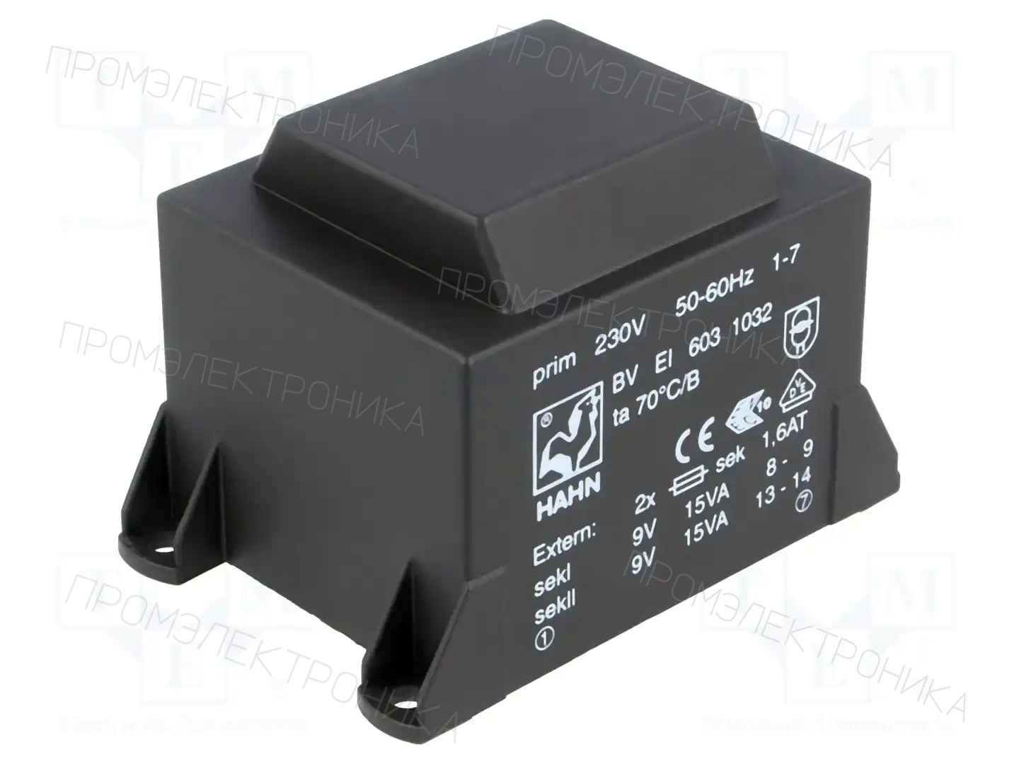 HAHN BV EI 603 1032 — Трансформаторы PCB