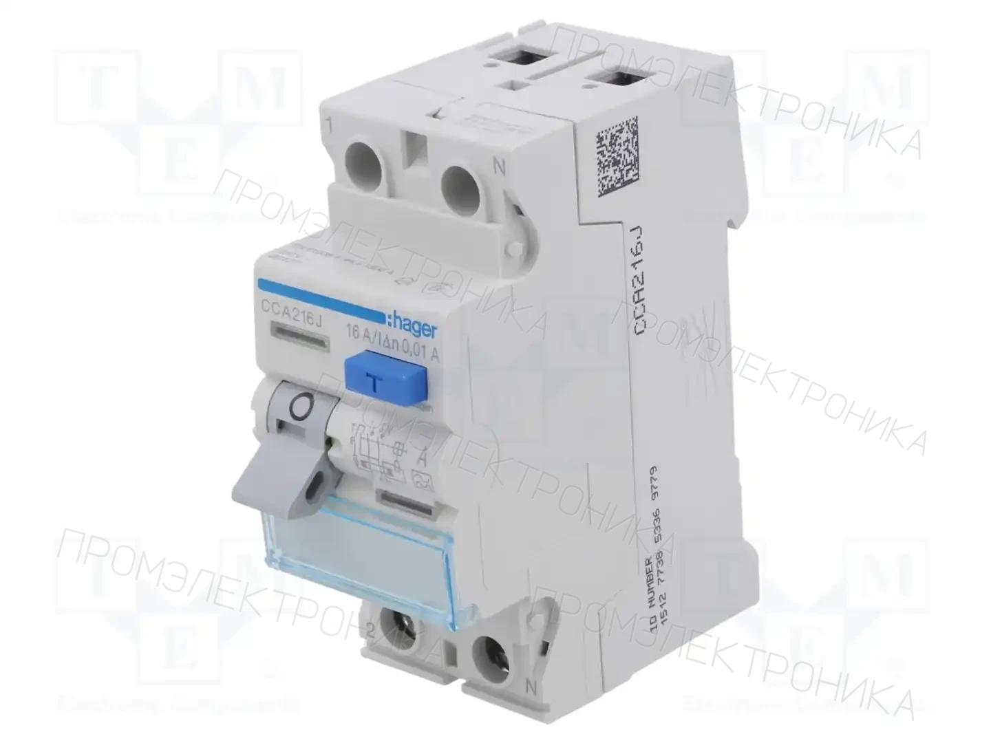 HAGER CCA216J — Дифференциальные выключатели