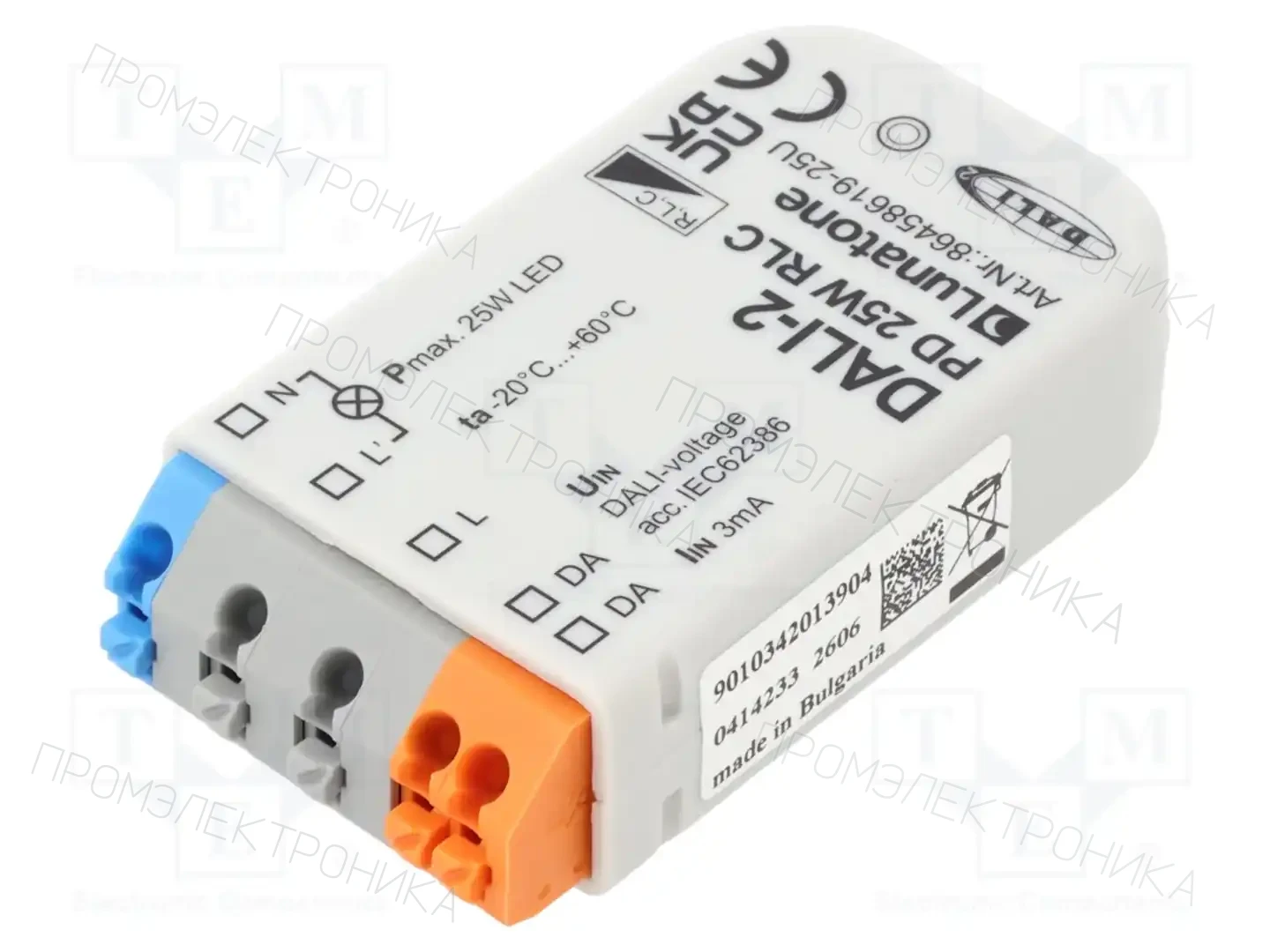 Lunatone DALI-2 PD 3-25W AB/ANSCHNITT R,L,C — Блоки питания для LED