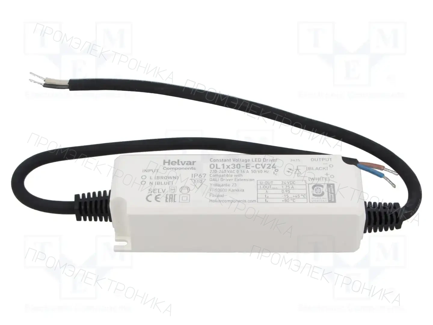 HELVAR OL 1X30-E-CV24 — Блоки питания для LED