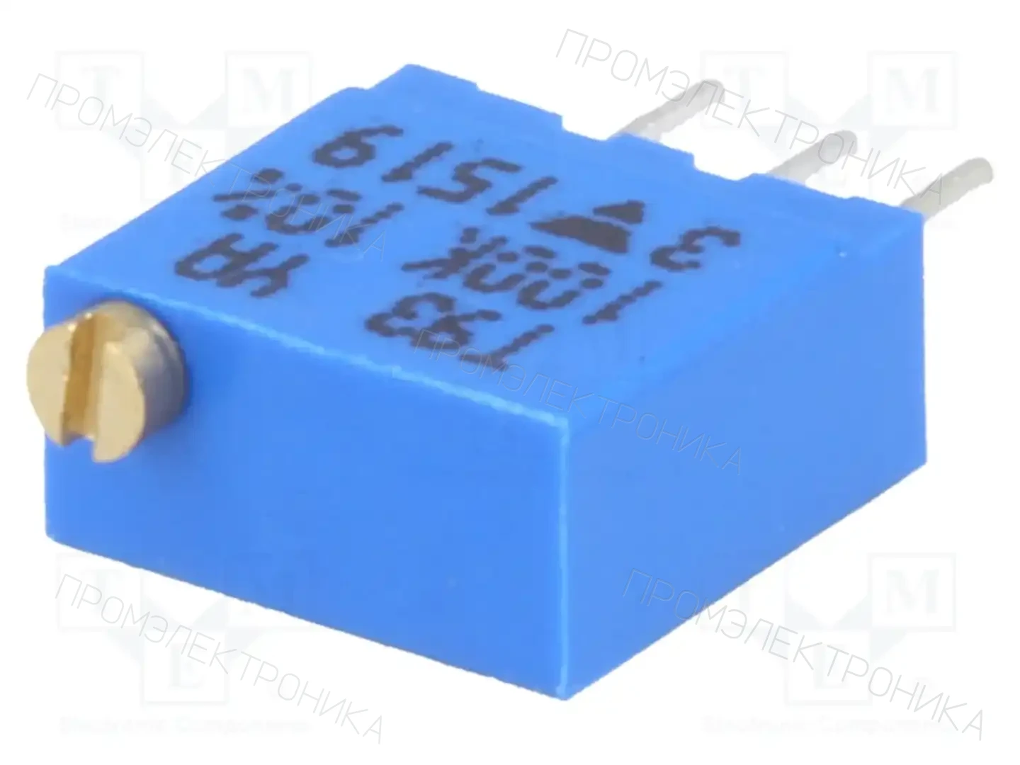 VISHAY T93YA104KT20 — Потенциометры THT многооборотные 3/8 дм