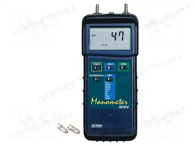 EXTECH 407910 — Манометры и измерители давления