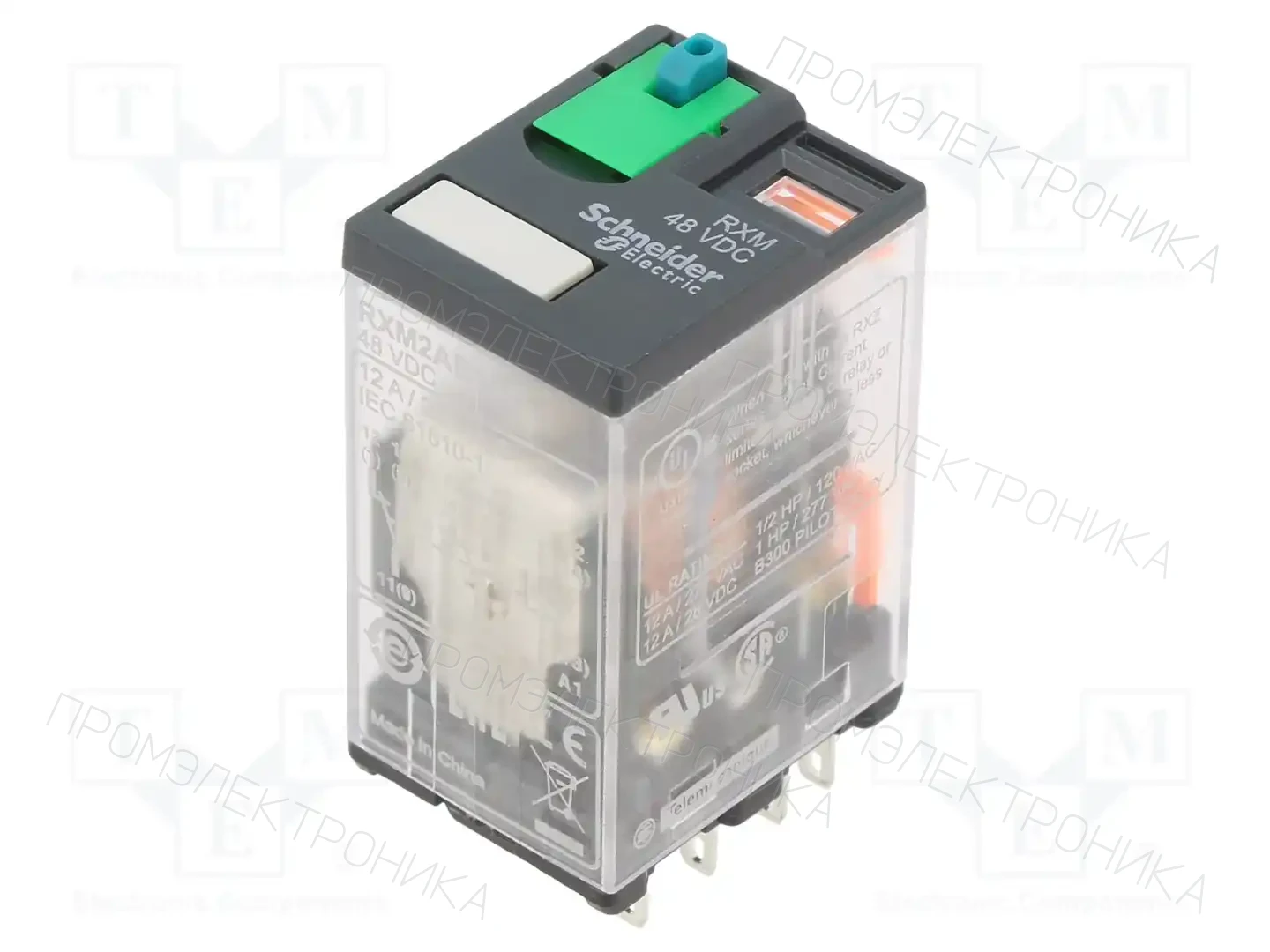 SCHNEIDER ELECTRIC RXM2AB1ED — Реле электромагн. промышленные