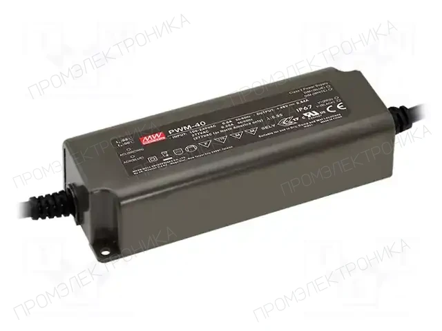MEAN WELL PWM-40-24 — Блоки питания для LED