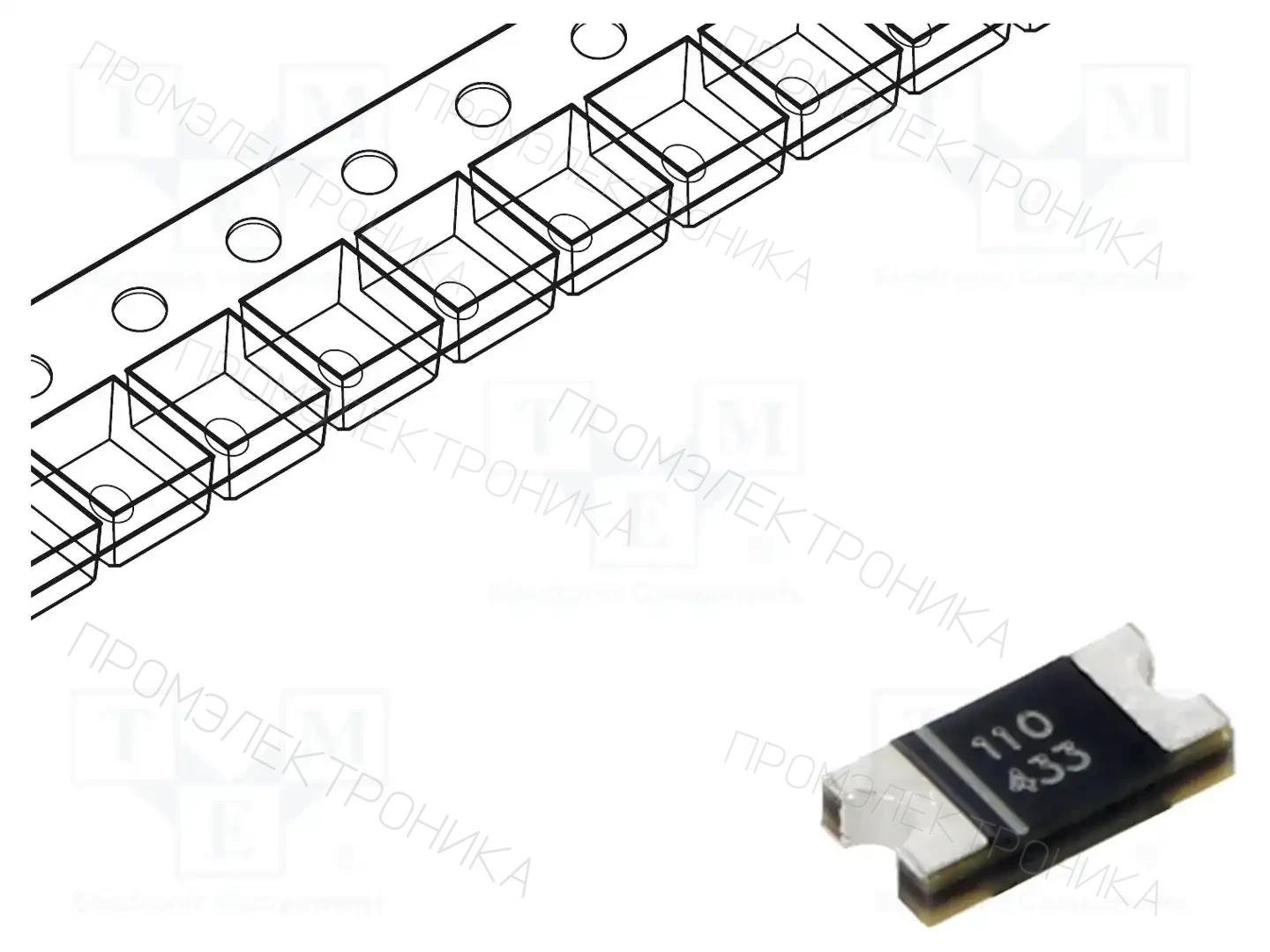 BOURNS CD214A-B1100R — Диоды Шотки SMD