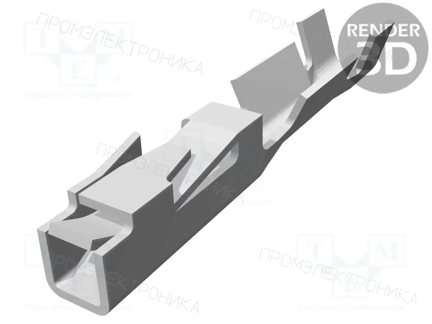 TE Connectivity 166500-2 — Разъeмы сигнальные растр 2,54мм