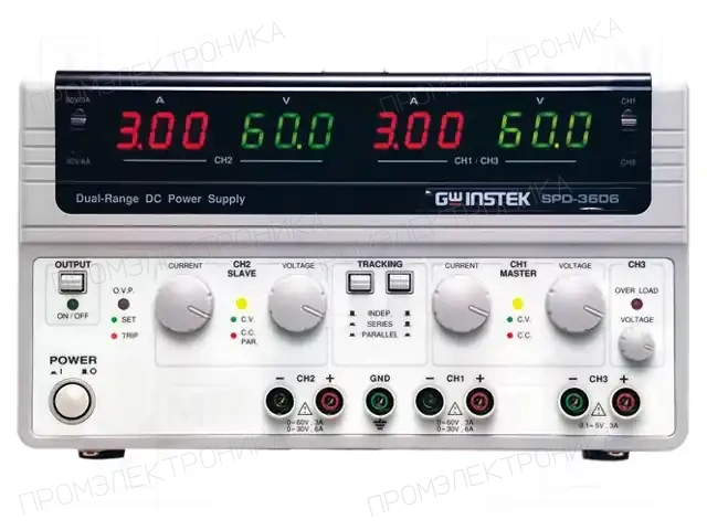 GW INSTEK SPD-3606 — Блоки питания многоканальные