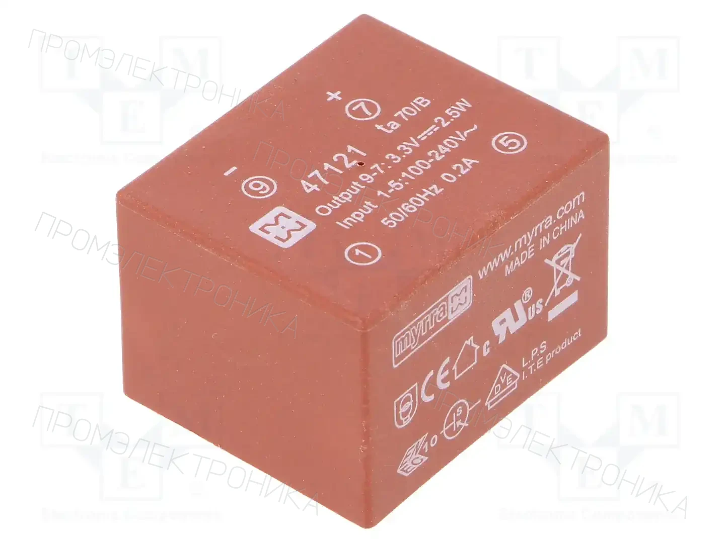 MYRRA 47121 — Преобразователи AC/DC для PCB