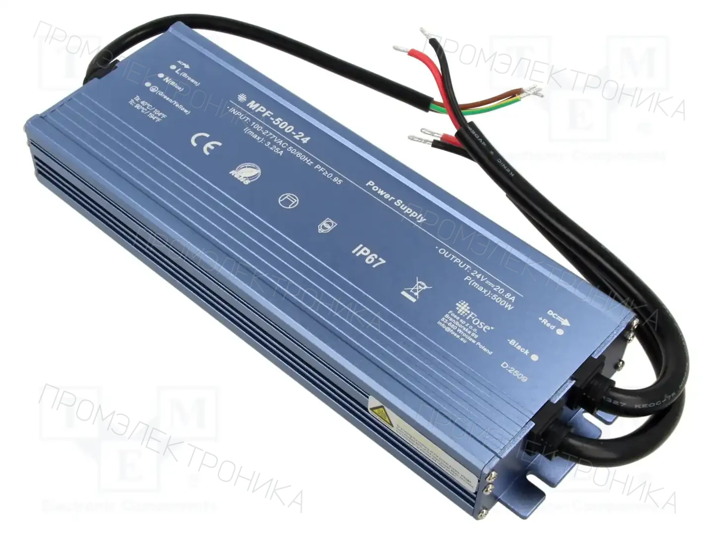 FOSE MPF-500-24 — Блоки питания для LED