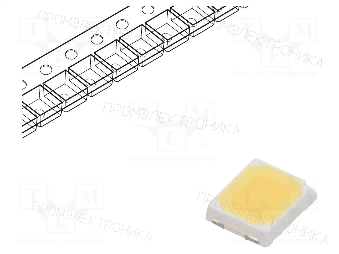 LUMILEDS L128-50HGCA3500000 — Светодиоды мощности белые - Emitter