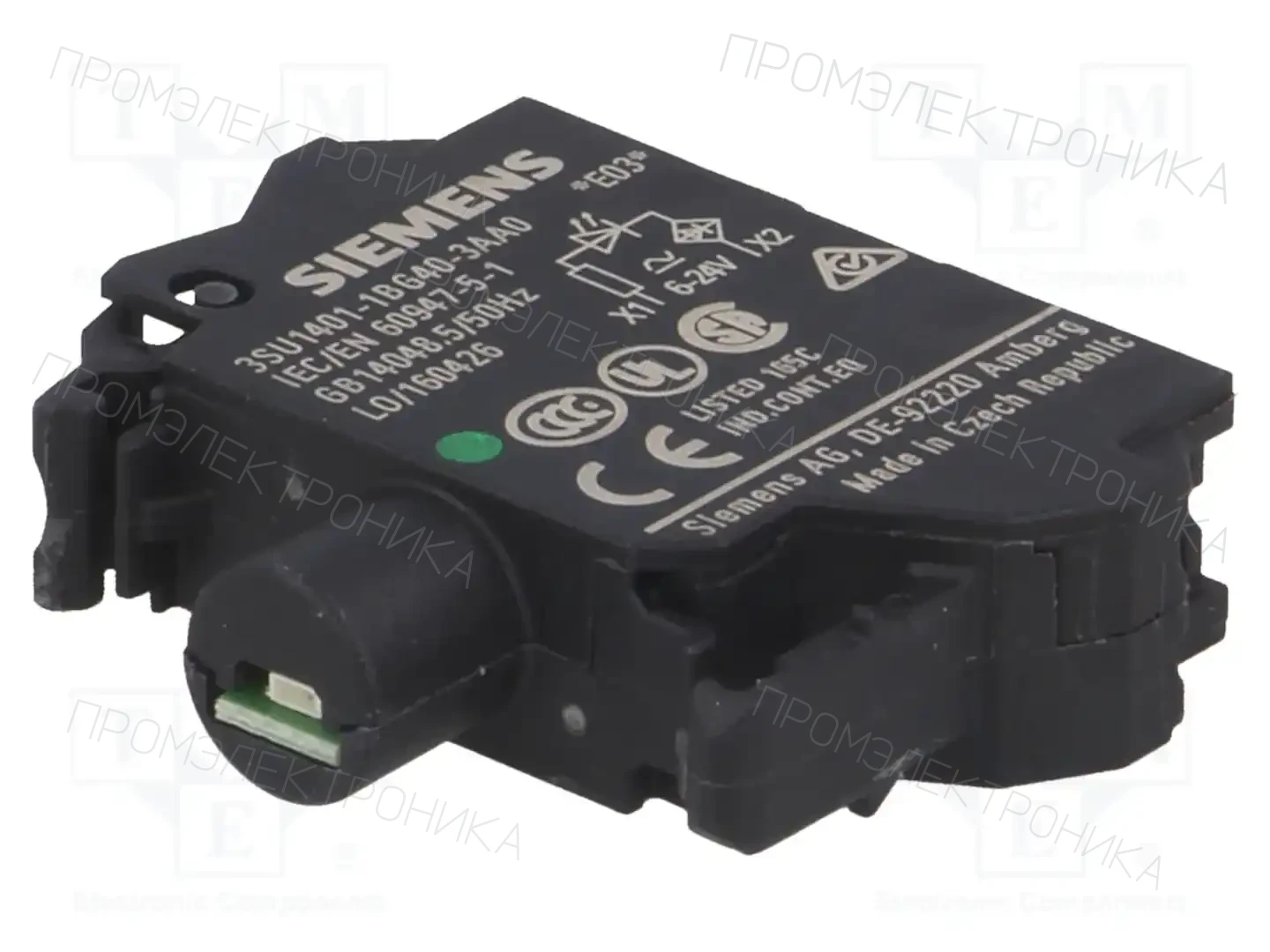 SIEMENS 3SU1401-1BG40-3AA0 — Панельные аксессуары стандартные