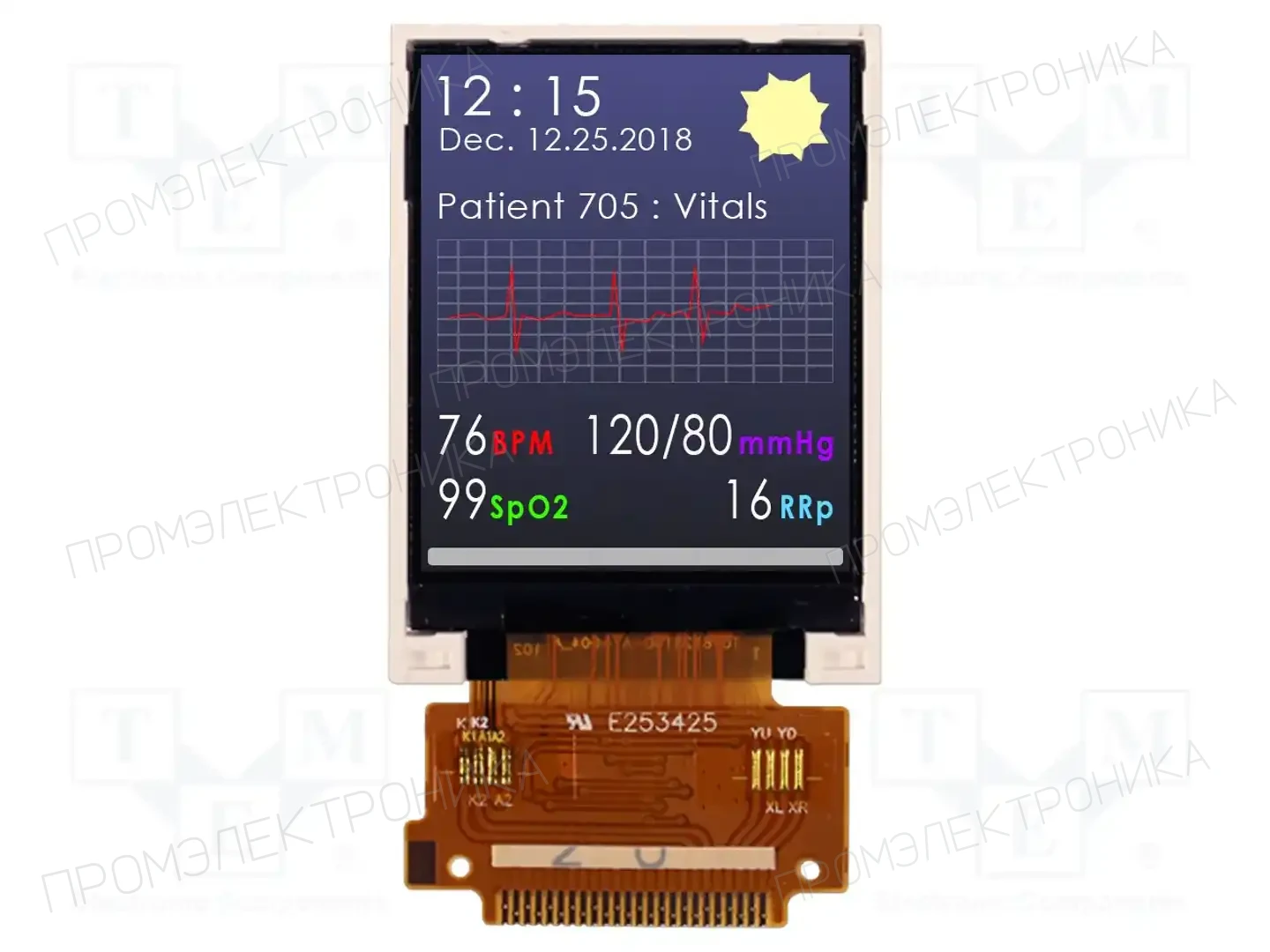 NEWHAVEN DISPLAY INTERNATIONAL NHD-1.8-128160EF-CTXI# — Дисплеи TFT