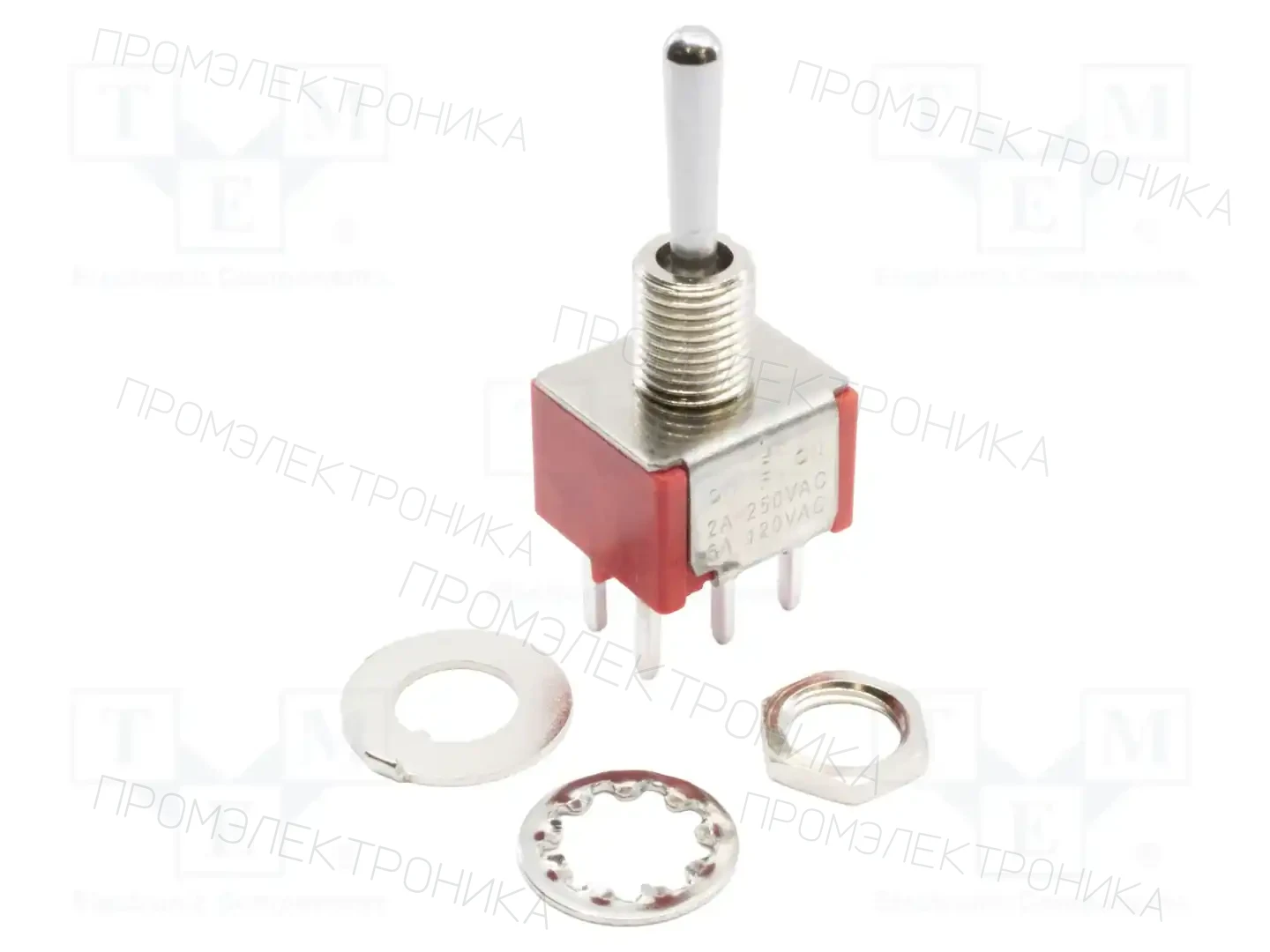 E-SWITCH 100DP3T1B3M2QEH — Переключатели рычажные