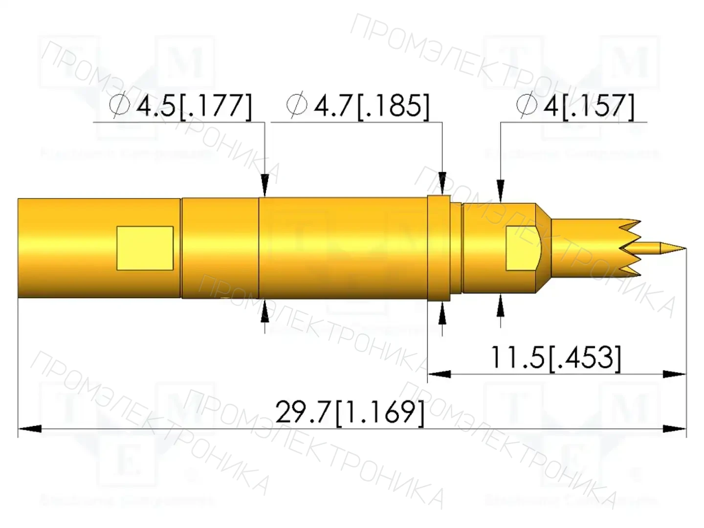 INGUN HFS-440 201 051 A 5006 — Измерительные щупы