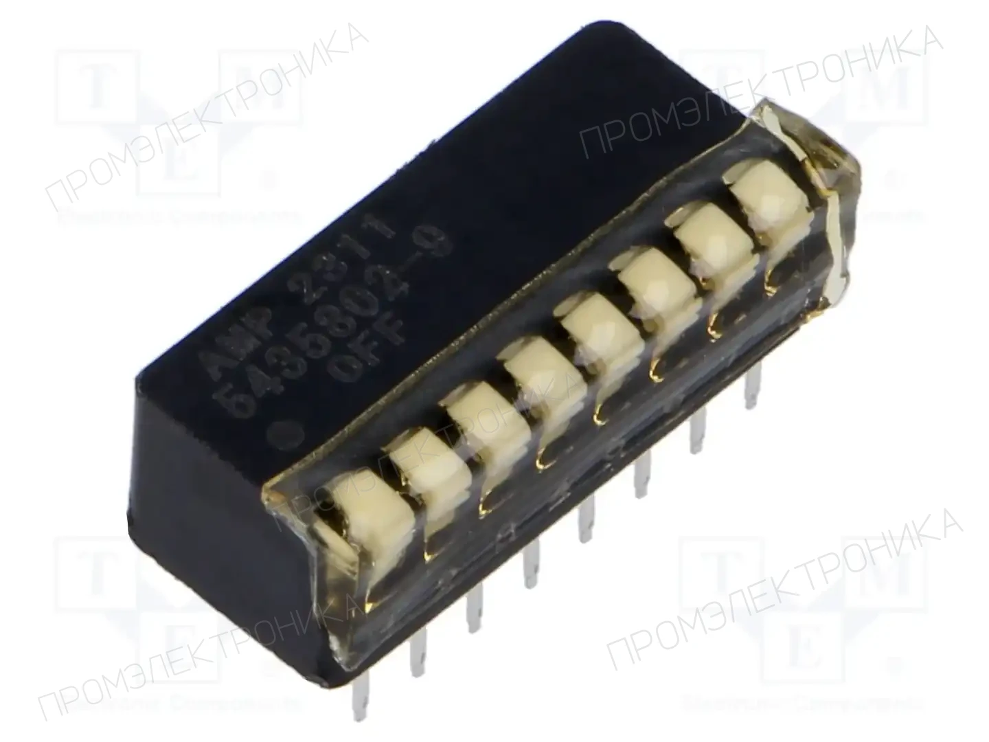 TE Connectivity 5435802-9 — Переключатели типа Dip-Switch