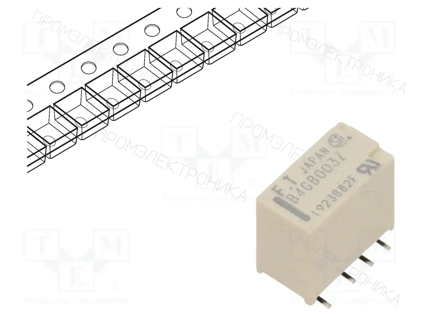 FCL Components FTR-B4GB003Z-B05 — Реле электромагн. миниатюрные