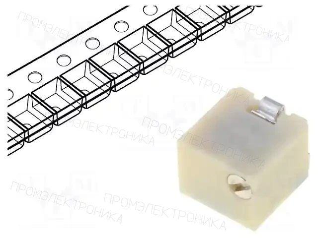 BOURNS 3223W-1-105E — Потенциометры SMD многооборотные