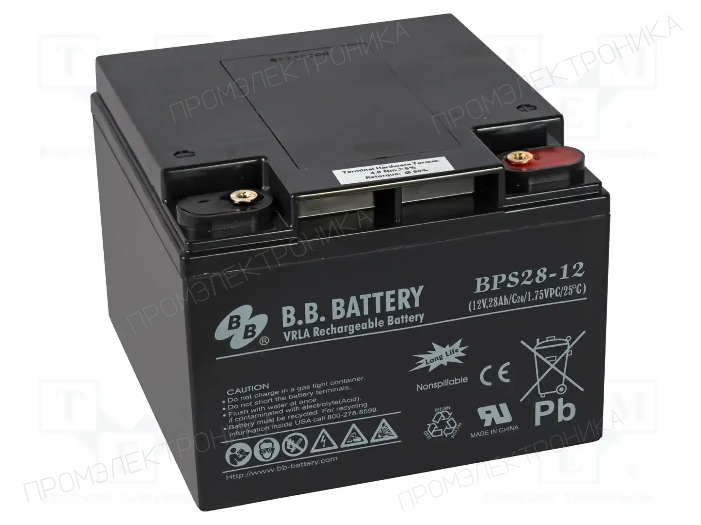 B.B. Battery BPS 28-12 — Аккумуляторы кислотные