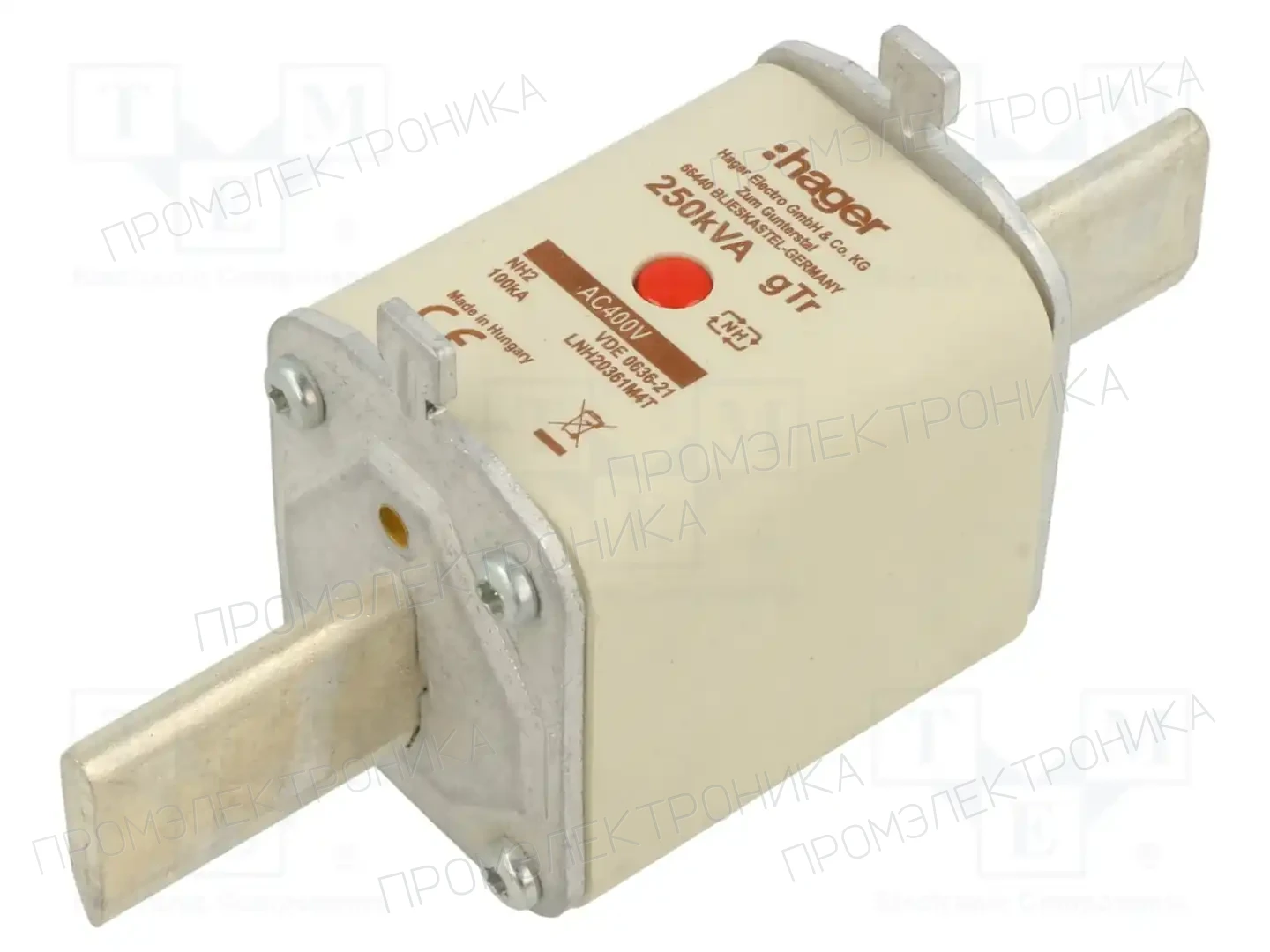 HAGER LNH20361M4T — Предохранители NH