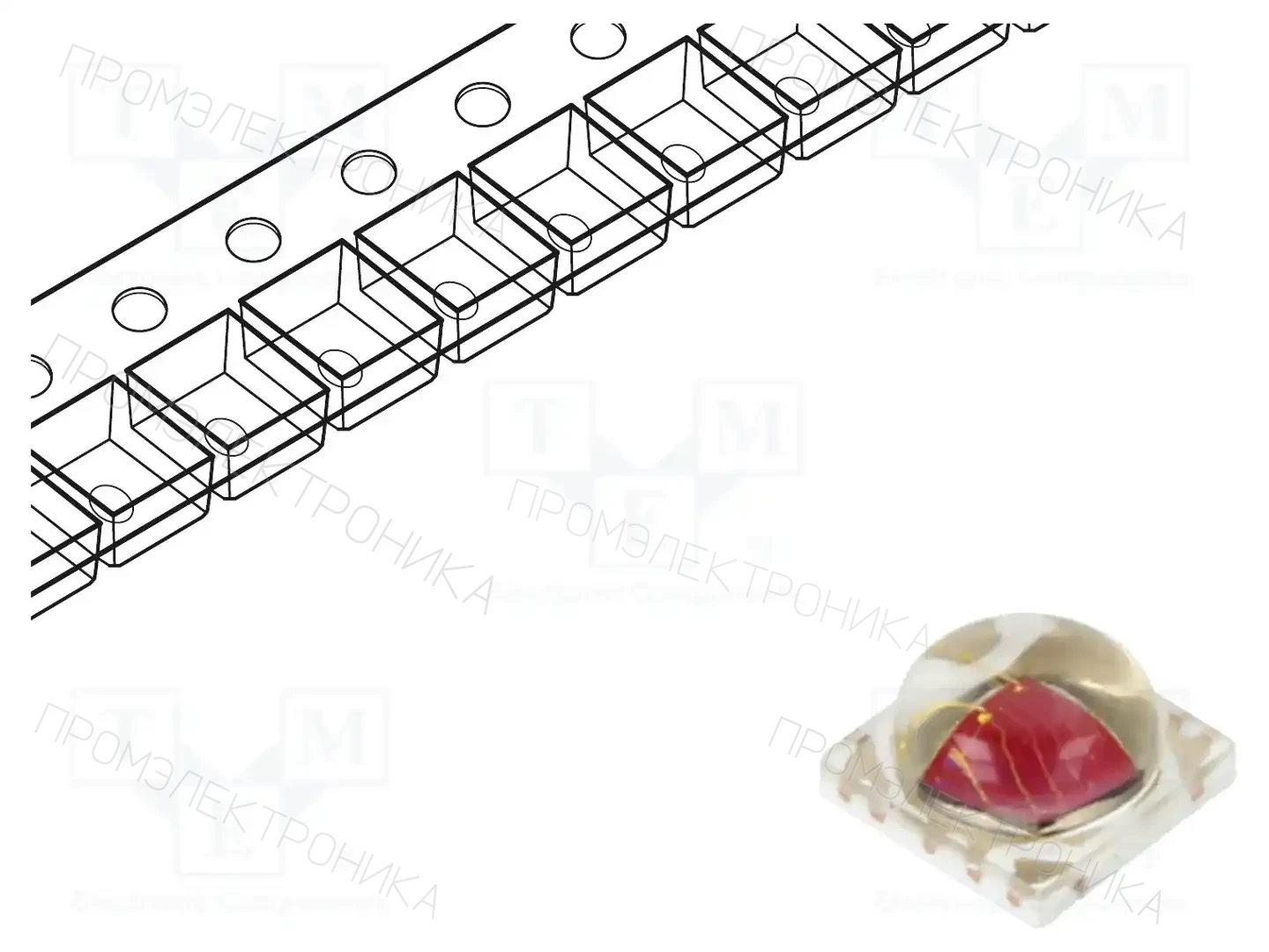 ProLight Opto PH2K-3BEE-HSD — Диоды LED - "plants growth"