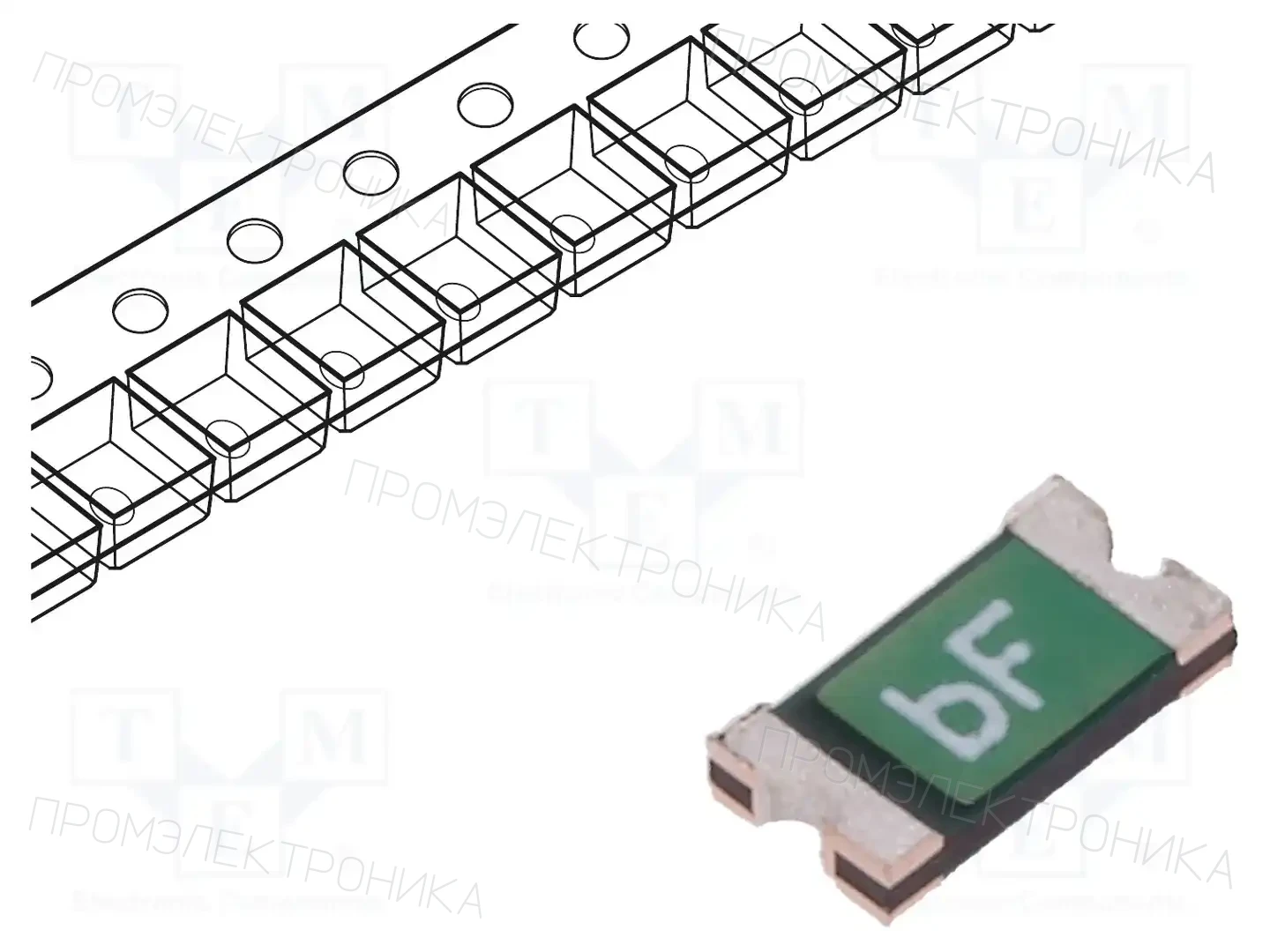 BEL FUSE 0ZCJ0020FF2E — Предохранители полимерные SMD
