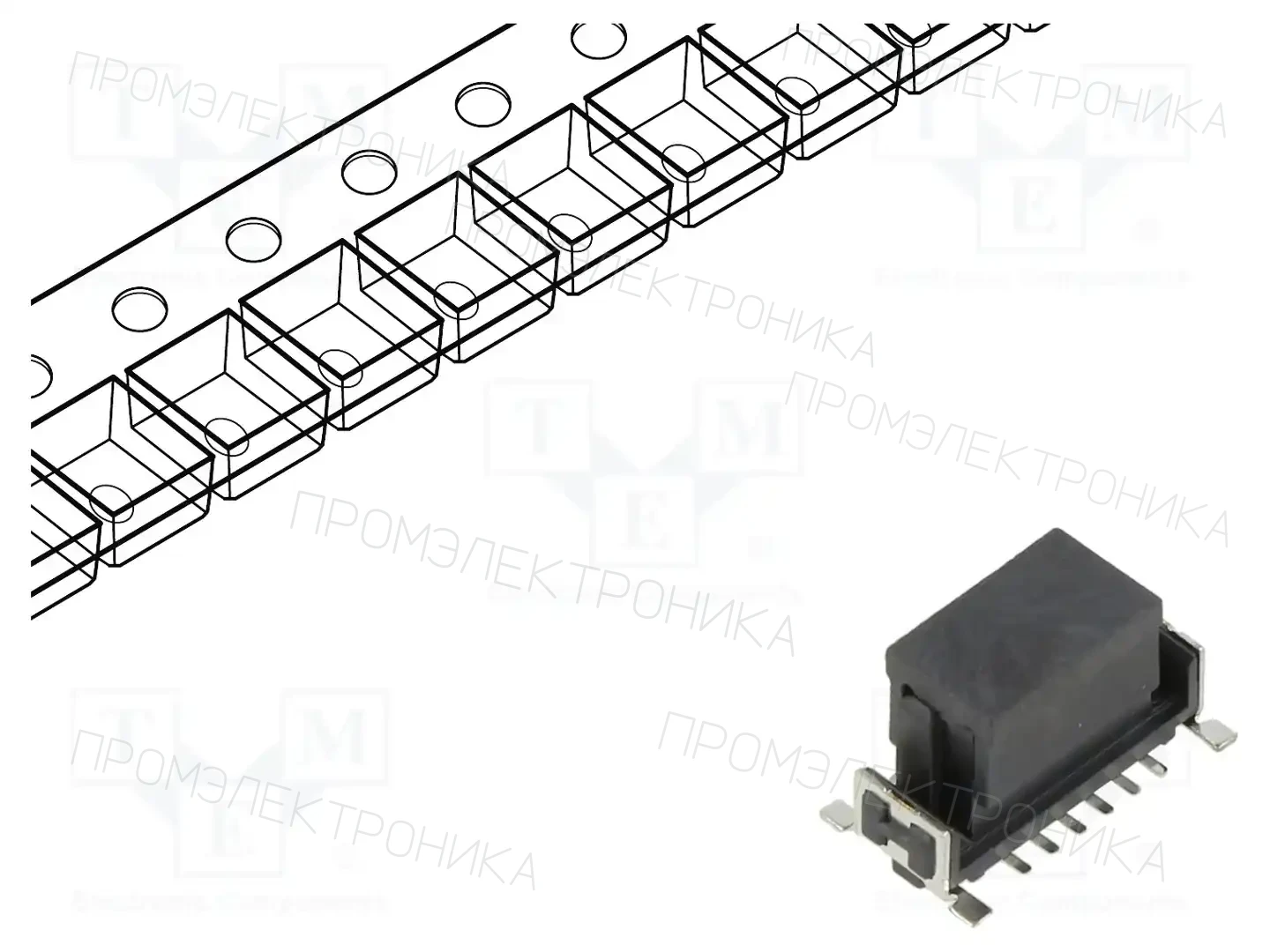HARWIN M55-6001242R — Разъeмы пластина - пластина