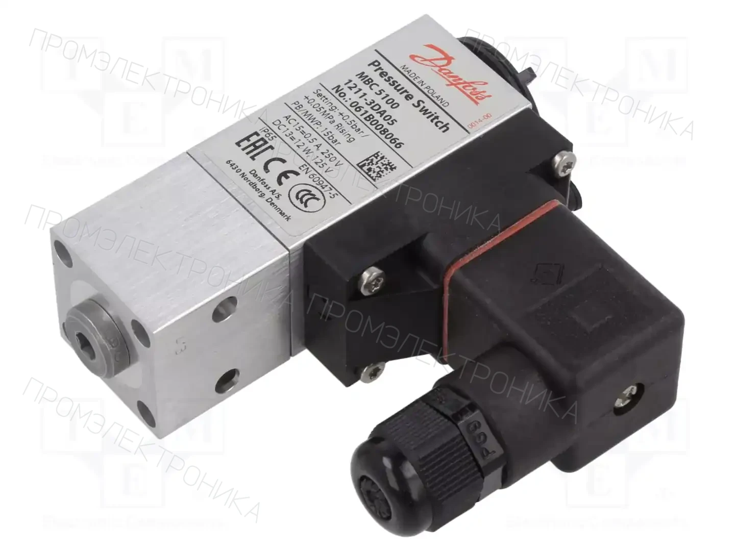 DANFOSS 061B008066 — Прессостаты