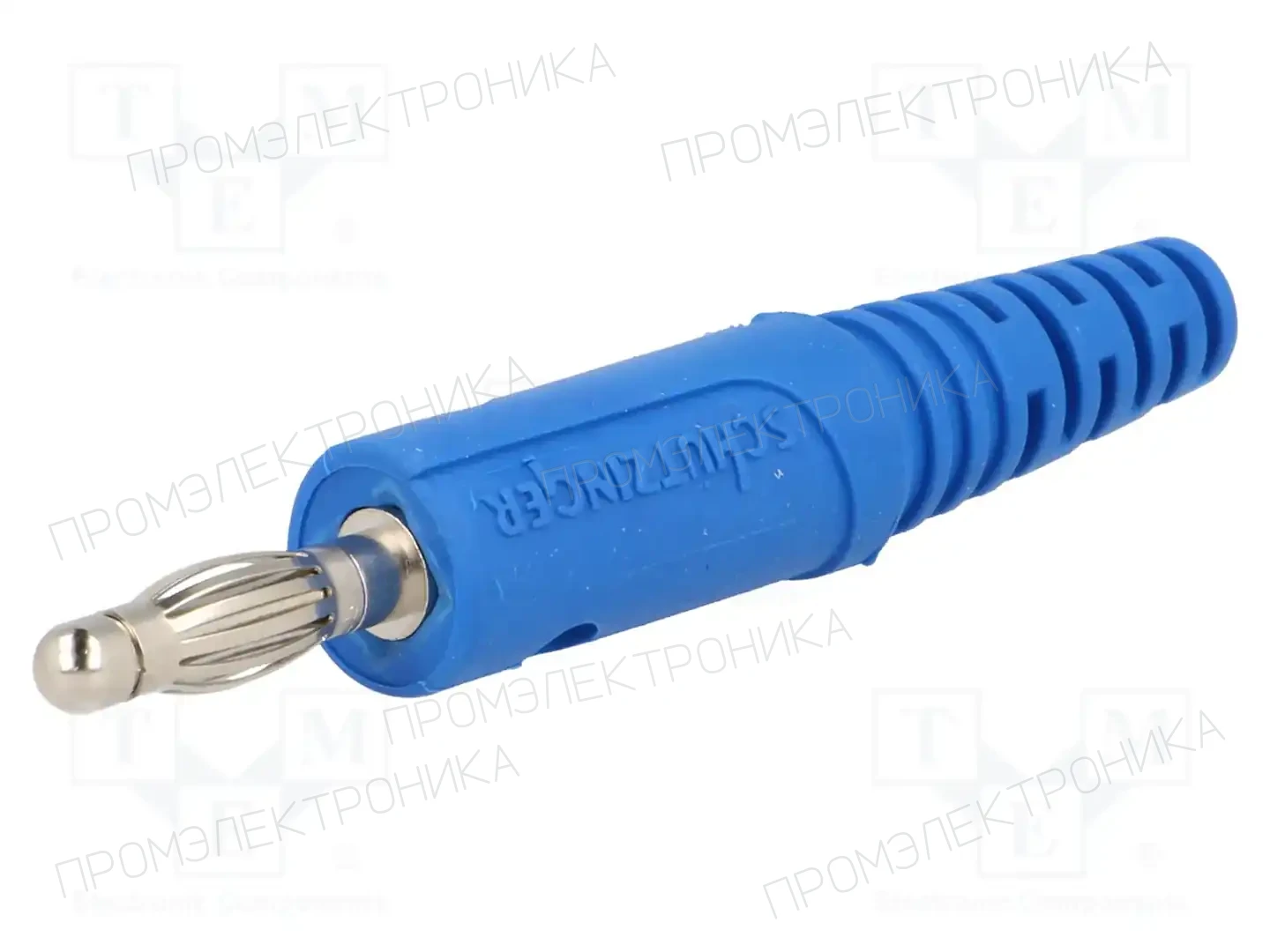 SCHÜTZINGER FK 82 S NI / BL — Вилки банановые 4мм