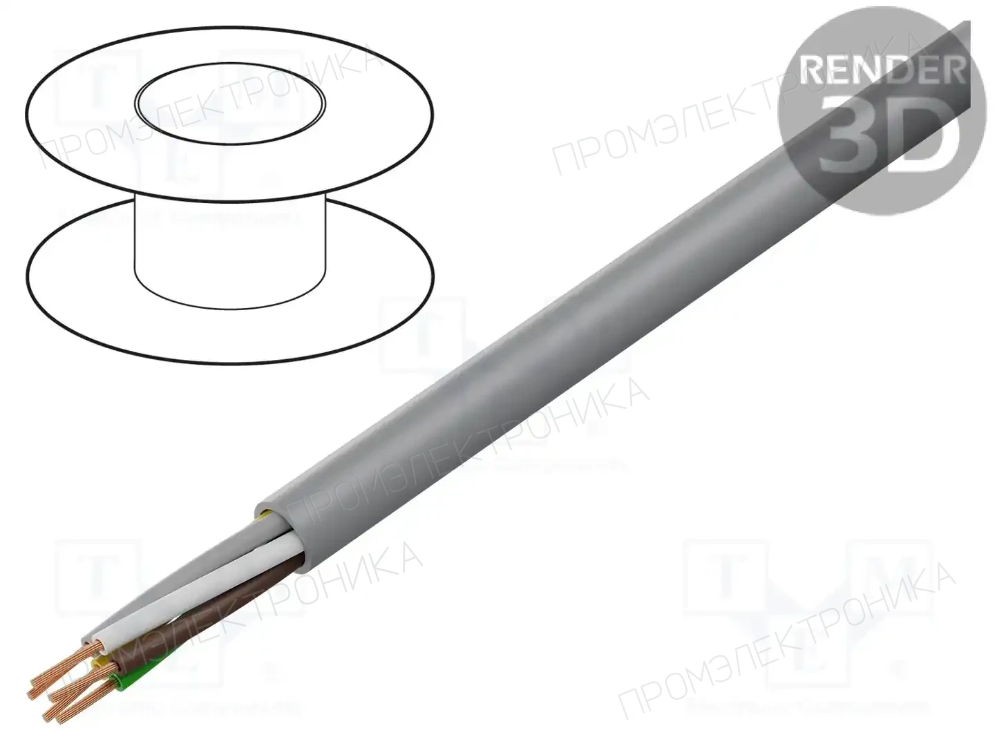 IGUS CF130.03.05.UL — Провода для направляющих- неэкранирован
