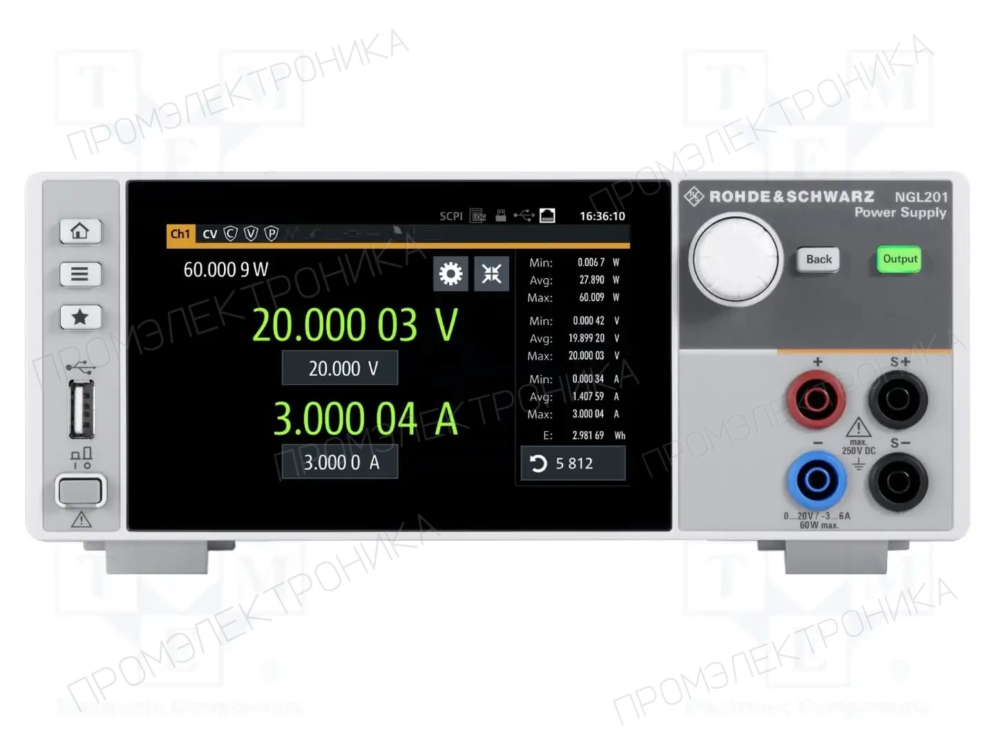 ROHDE & SCHWARZ NGL201 — Блоки питания одноканальные