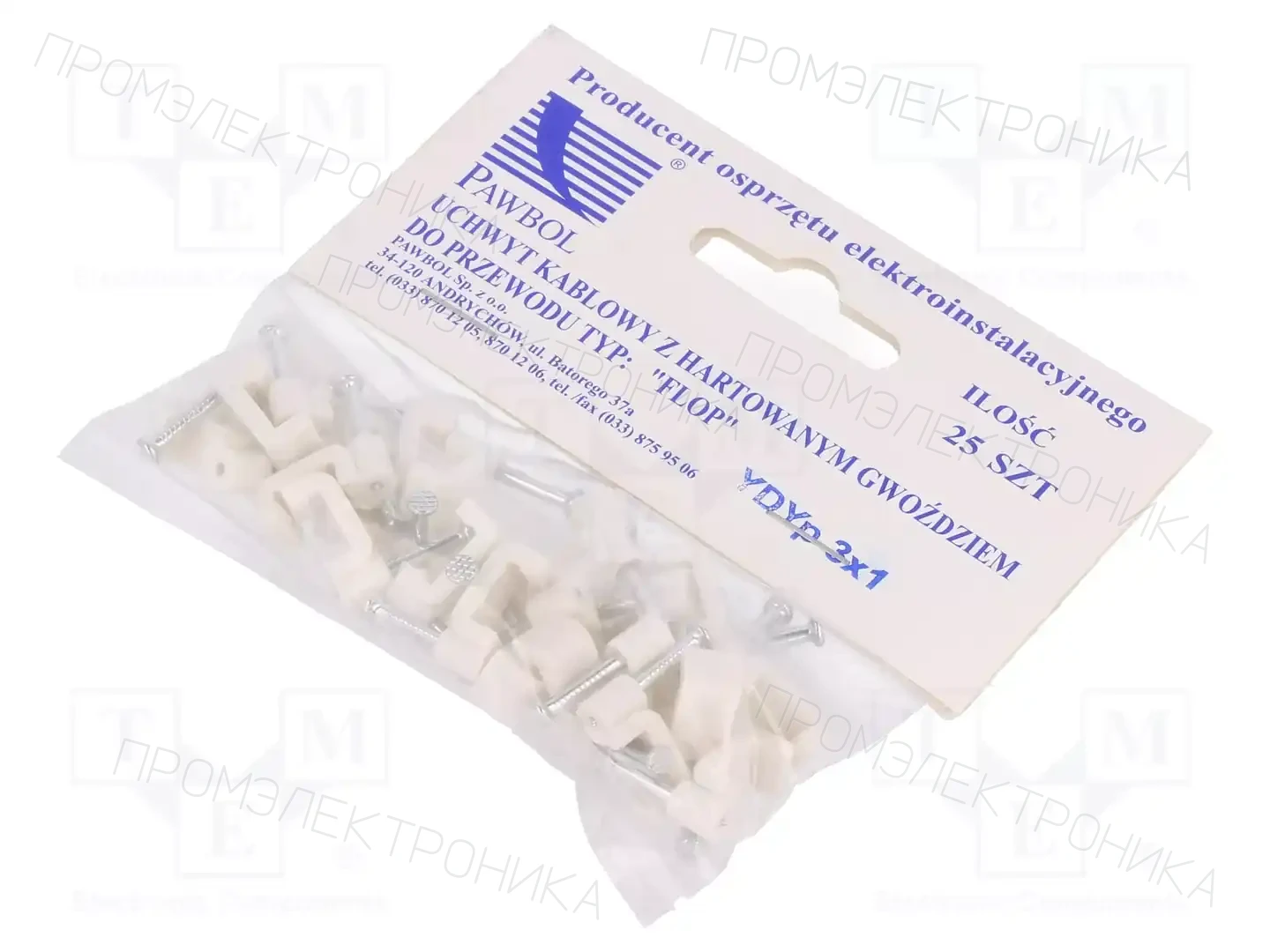 PAWBOL H.7011A -25 -AS — Держатели, скобы для кабелей