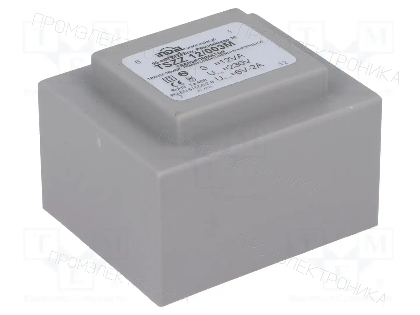INDEL TSZZ12/003M — Трансформаторы PCB