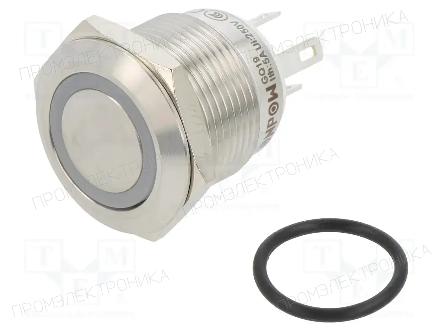 ONPOW GQ19F-10E/J/R/12V/S — Переключатели кнопочные