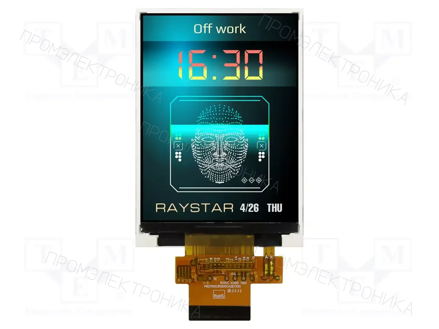 RAYSTAR OPTRONICS RFJ320D-ALW-DNN — Дисплеи TFT