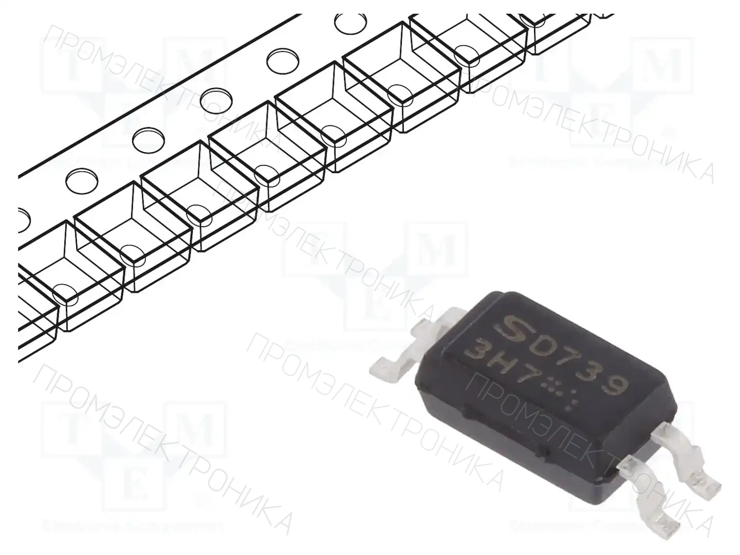 SHARP PC3H7DJ0001H — Оптроны – аналоговый выход