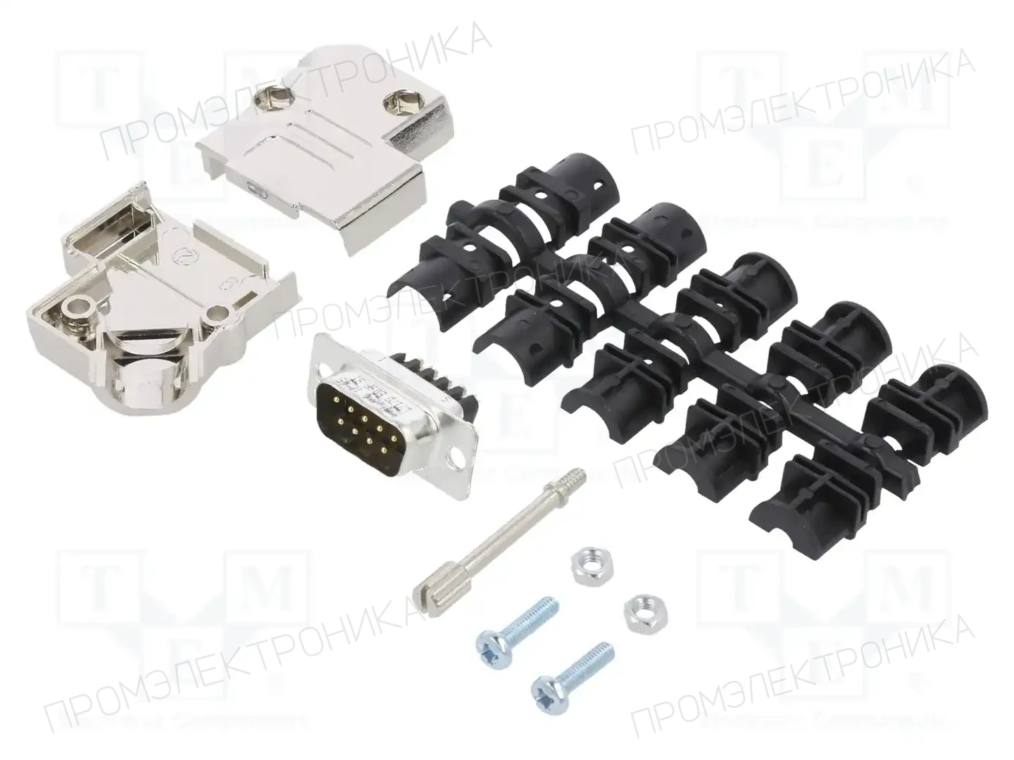 AMPHENOL COMMUNICATIONS SOLUTIONS L17D45PK-M-09+L717DE09PST — Комплектные штекеры D-Sub