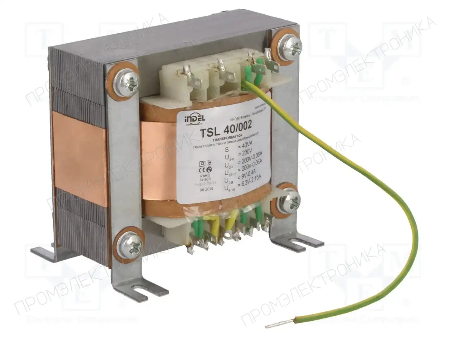 INDEL TSL 40/002 — Трансформаторы с креплением