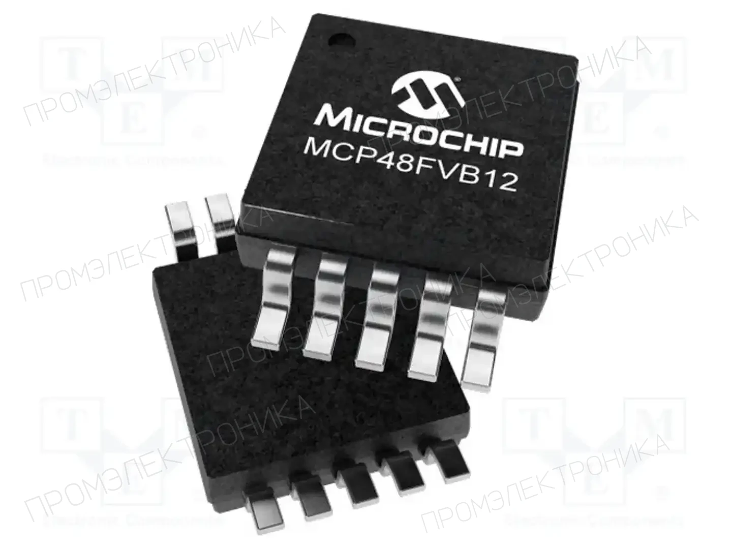 Microchip Technology MCP48FVB12-E/UN — Преобразователи D/A - микросхемы