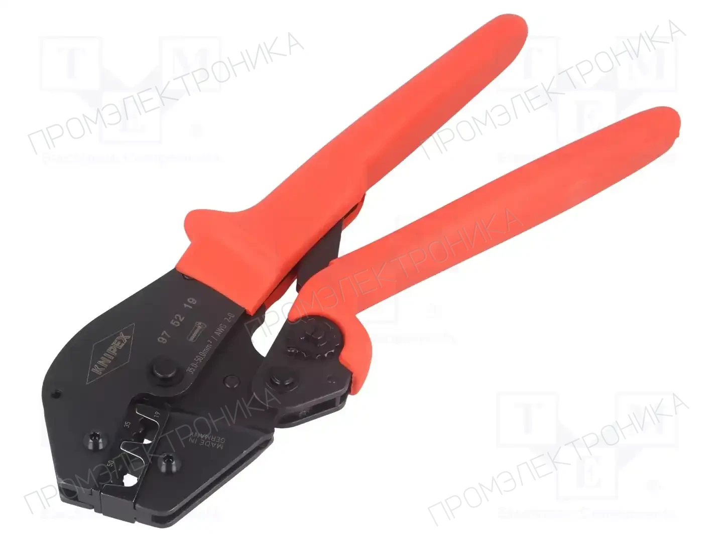 KNIPEX 97 52 19 — Зажимные уст-ва кабельных наконечников
