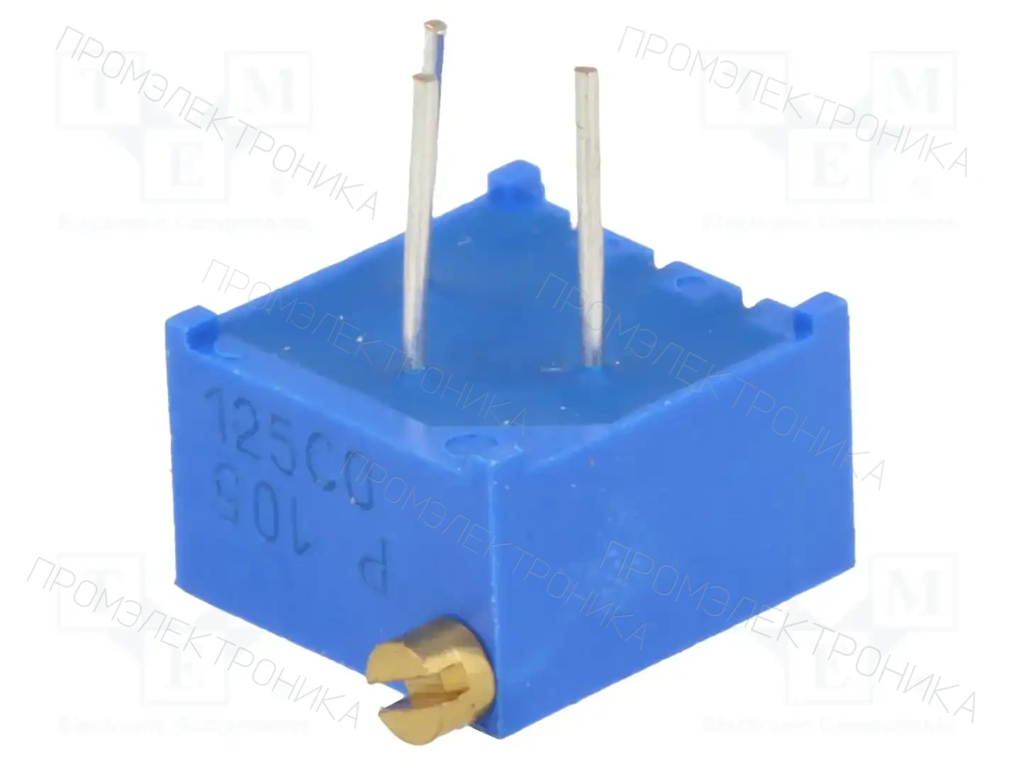 BOURNS 3299P-1-105LF — Потенциометры THT многооборотные 3/8 дм