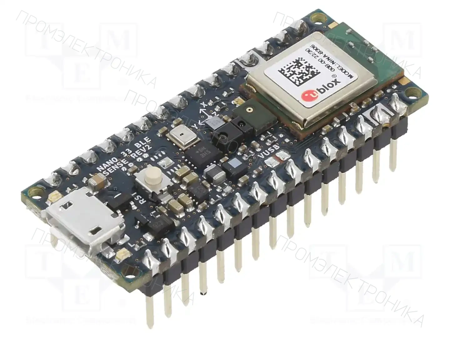 ARDUINO ARDUINO NANO 33 BLE SENSE REV2 + HEADERS — Решения NANO 33 BLE SENSE REV2 + HEADERS