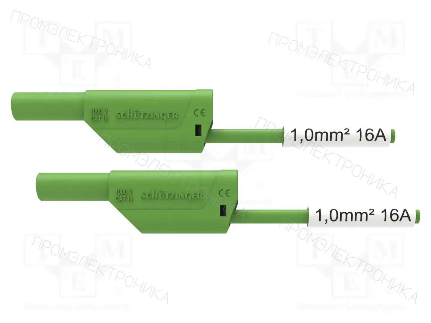 SCHÜTZINGER VSFK 8700 / SIL1 / 100 / GN — Провода измерительные - одинарные