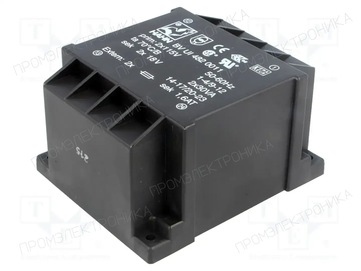 HAHN BV UI 482 0011 — Трансформаторы PCB