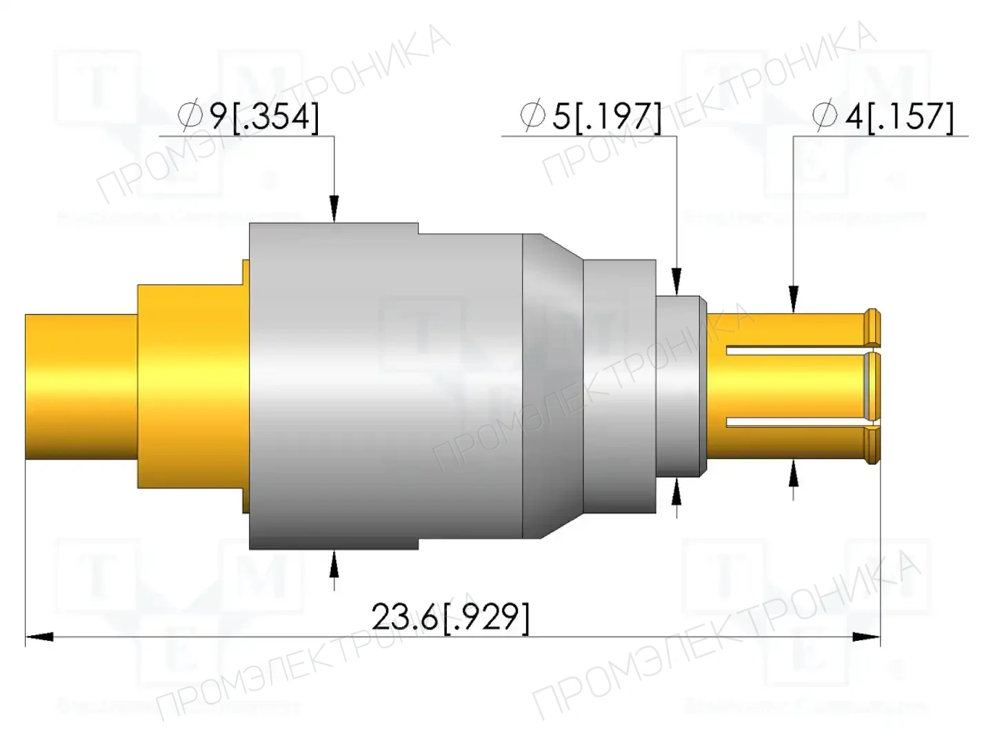 INGUN HFS-ADA-MCX-M-MCX-F-03DB — Испытательные приспособления и аксессуары