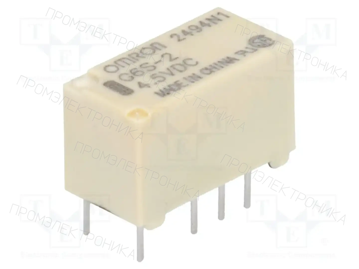 OMRON Electronic Components G6S-2 4.5VDC — Реле электромагн. миниатюрные